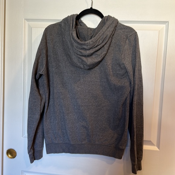 Nike funnel neck / cowl neck sweatshirt, grey women’s medium (M) - Picture 2 of 3
